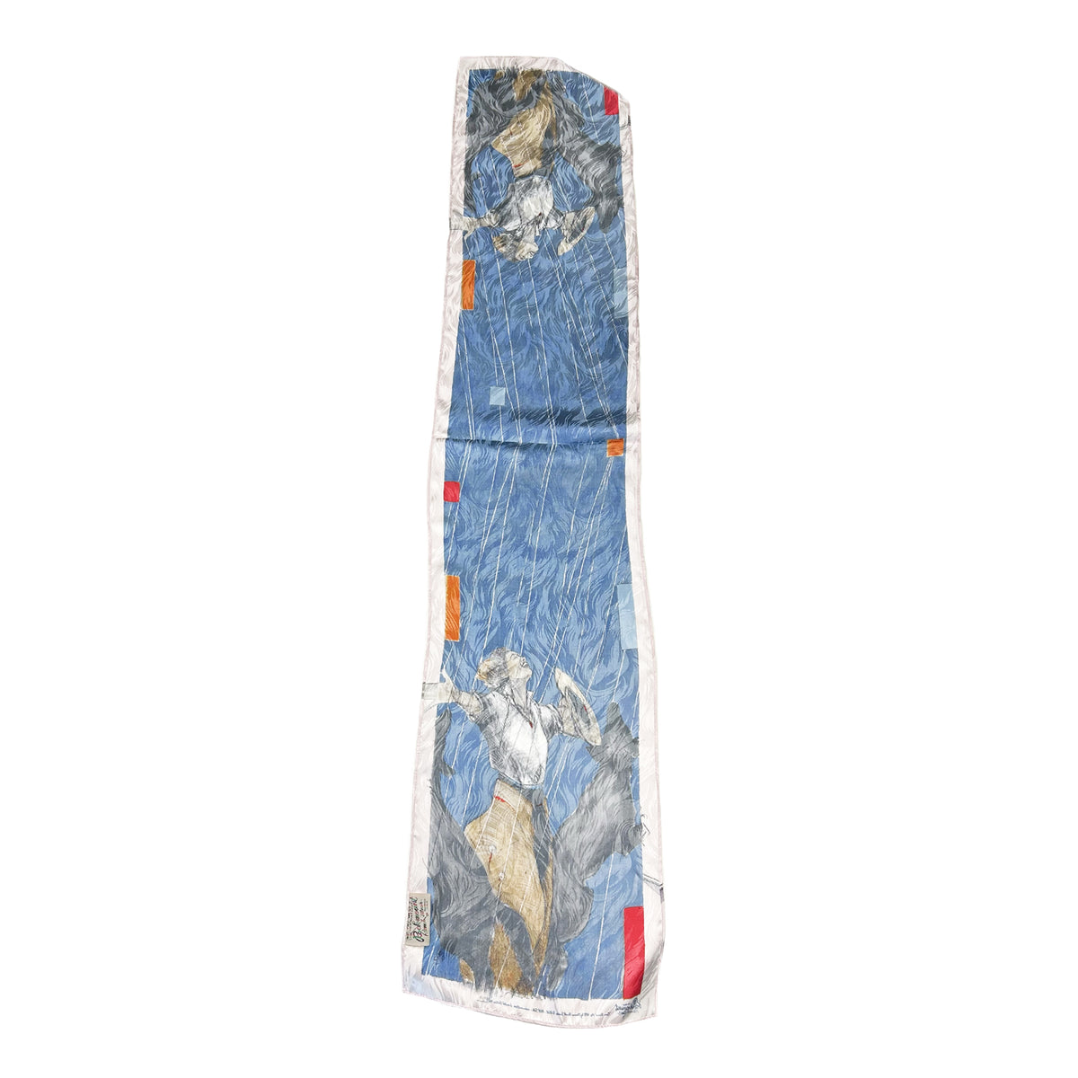 Limited-Edition Rain Dancer Silk Scarf by Donna Howell-Sickles