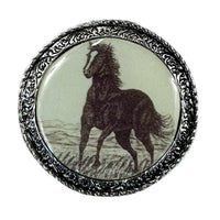 Silver Mountain Mustang Western Bolo Tie - Rockmount