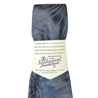 Limited-Edition West Coast Grey Silk Tie - Rockmount