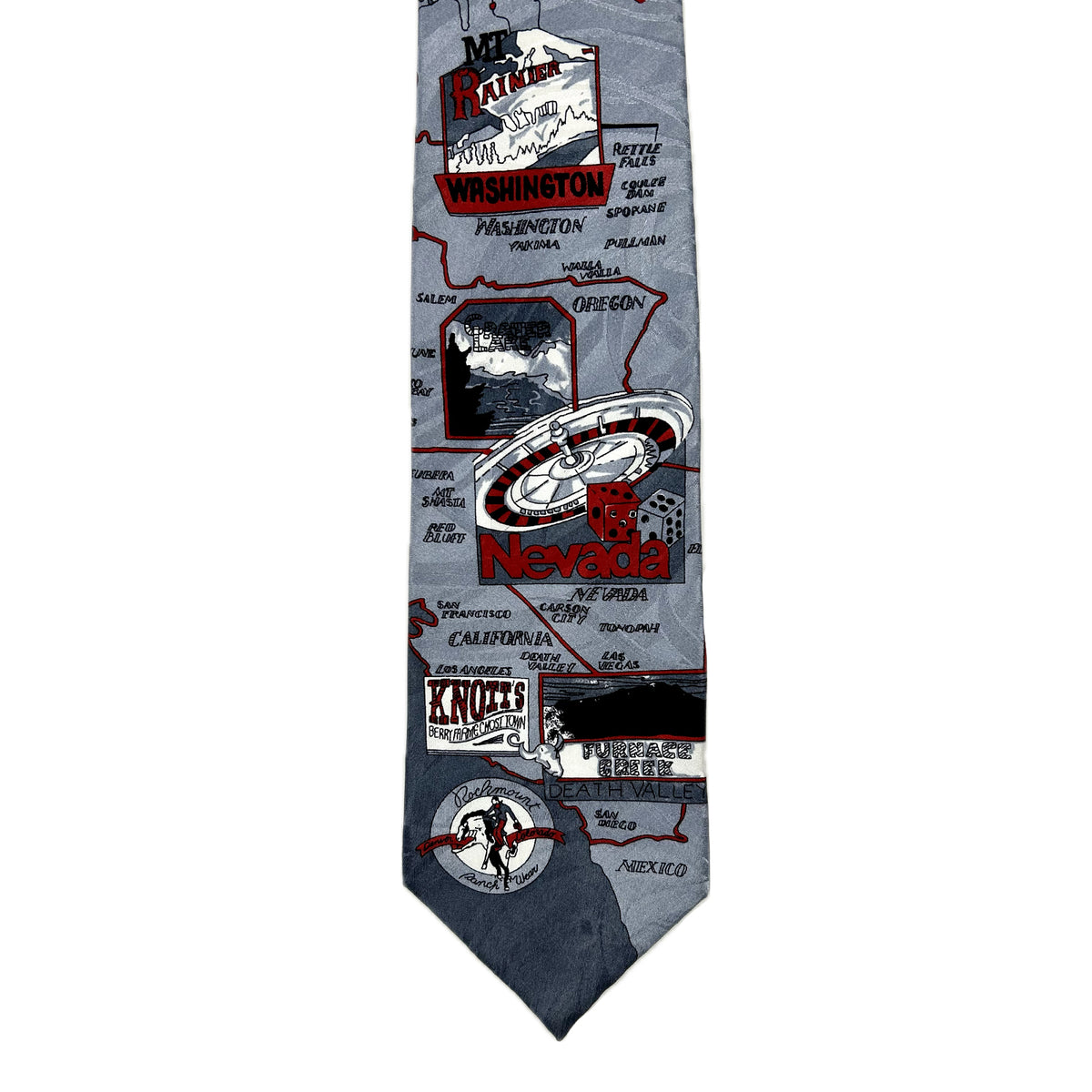 Limited-Edition West Coast Red Silk Tie - Rockmount