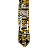 Limited-Edition Shooting the Cheyenne River Silk Tie by Jeff Segler - Rockmount