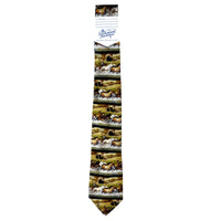 Limited-Edition Shooting the Cheyenne River Silk Tie by Jeff Segler - Rockmount