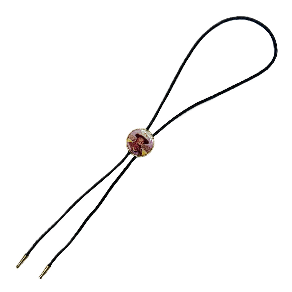 The Duke John Wayne Western Bolo Tie