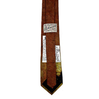 Limited-Edition the Cowhand Silk Tie by Howard Post - Rockmount