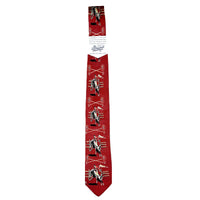 Broncs & Brands Red Western Silk Tie - Rockmount