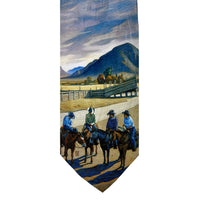 Limited-Edition Cattlemen Conference Silk Tie by Howard Post - Rockmount