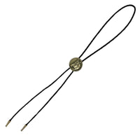 Brass Horsehead Western Bolo Tie - Rockmount