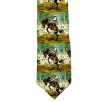 Evergreen Western Silk Tie by Sophy Brown - Rockmount