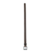 Double Stitch Distressed Brown Leather Western Belt - Rockmount