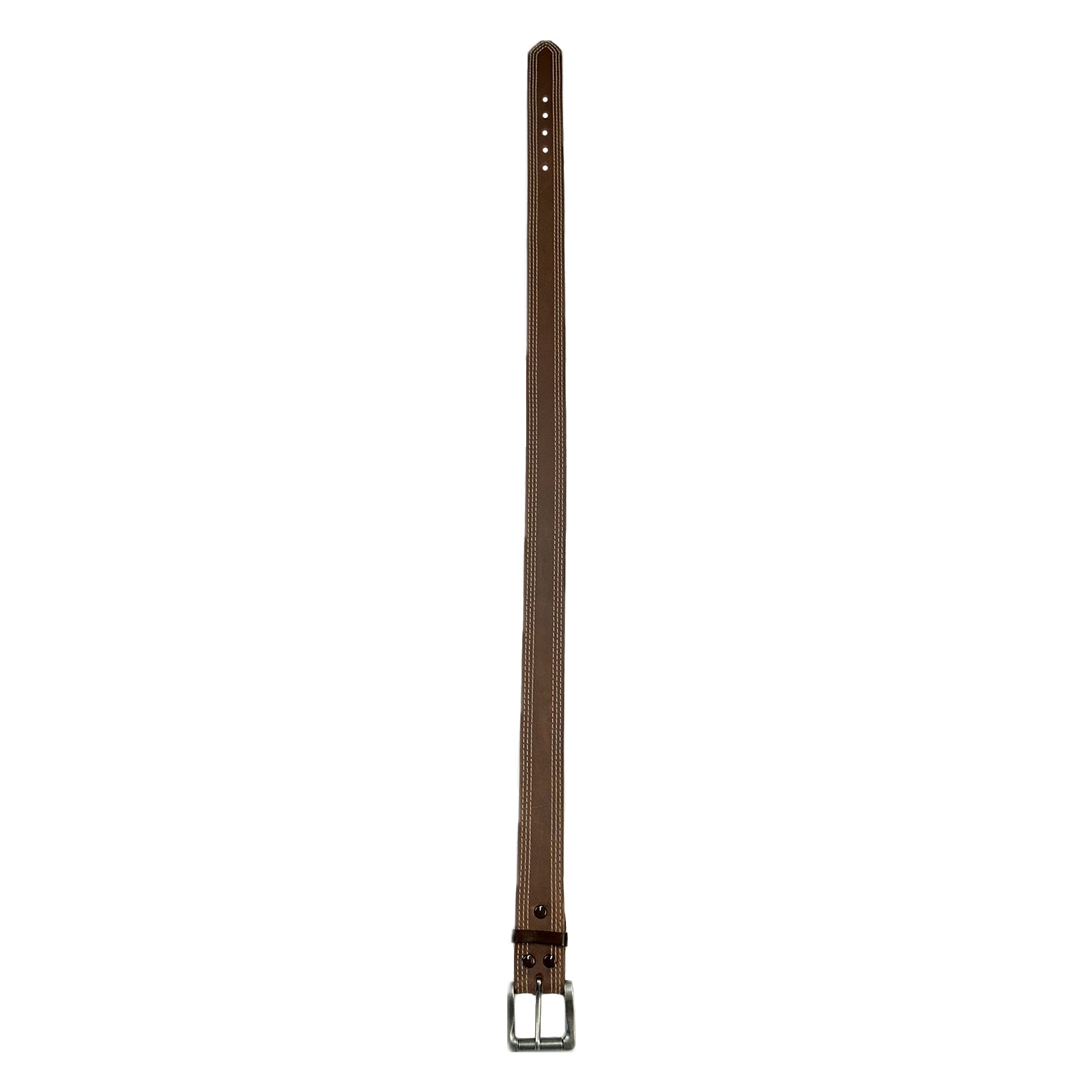Tan Triple Line Genuine Leather Western Belt - Rockmount