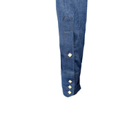Men's Classic Light Blue Denim Western Shirt - Rockmount