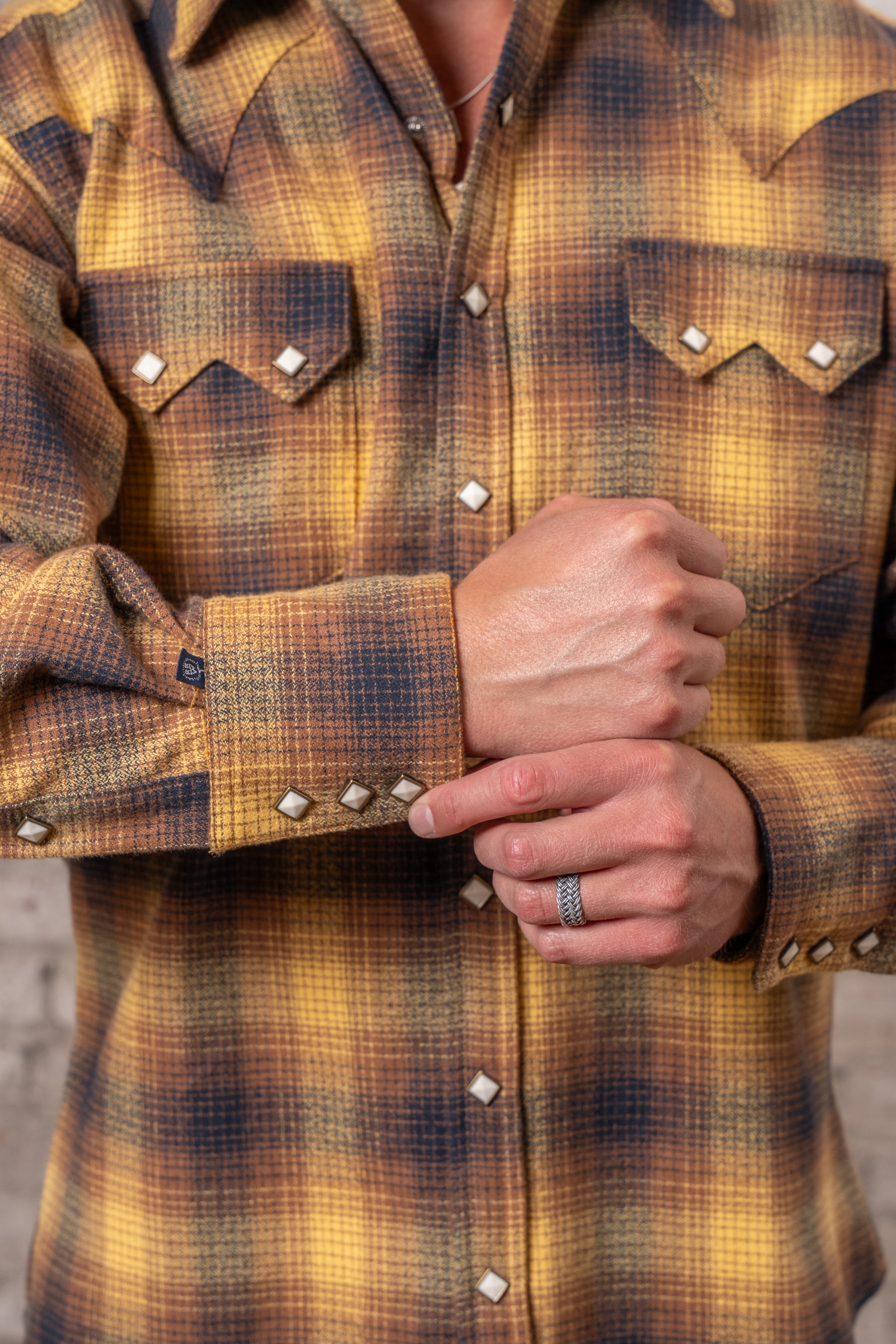 Men's Toast Plush Flannel Plaid Western Shirt