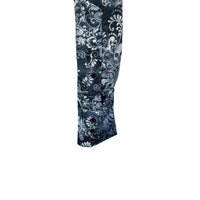Men's Charcoal Skulls & Moths Print Western Shirt - Rockmount
