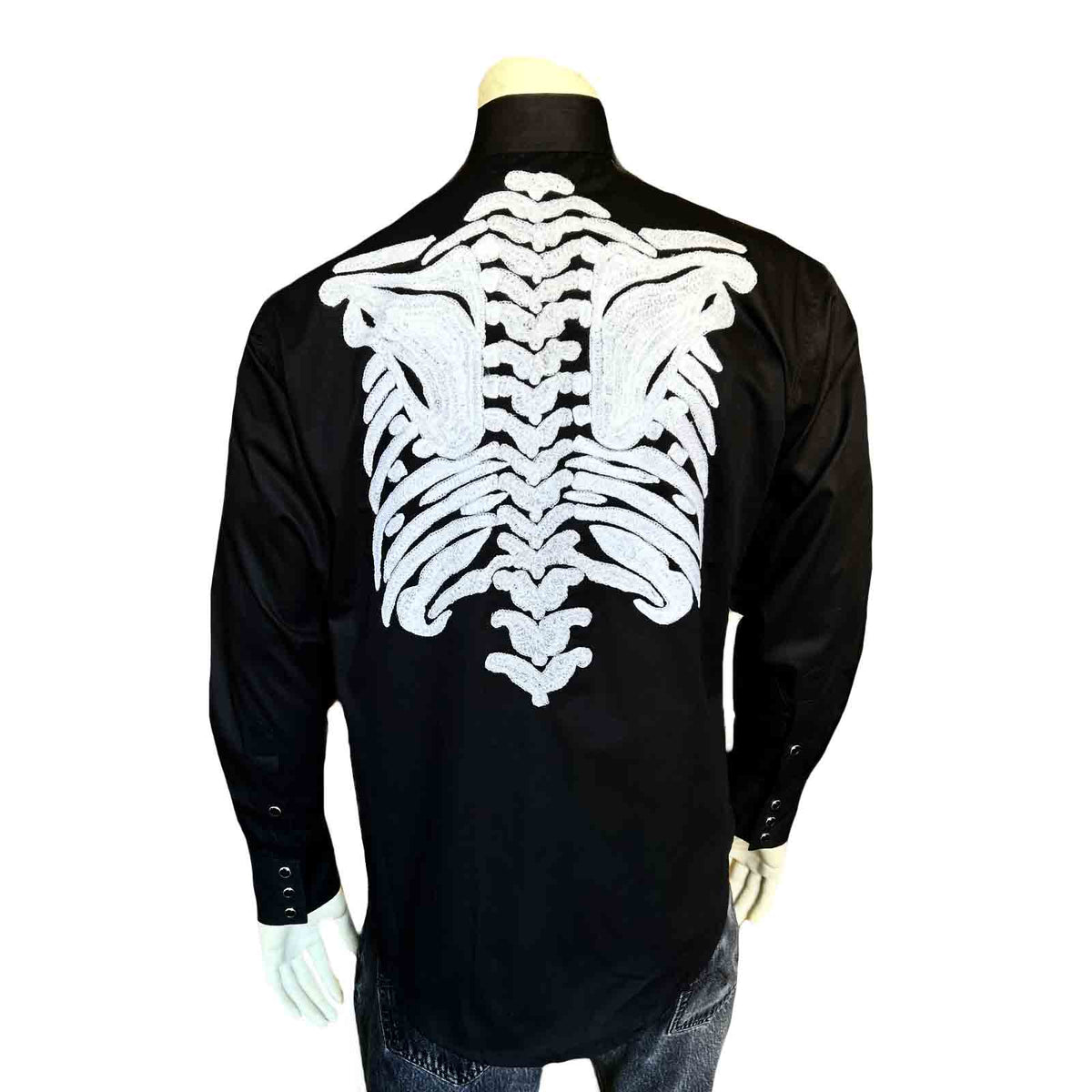 Men's Zombie Cowboy Embroidered Western Shirt - Rockmount