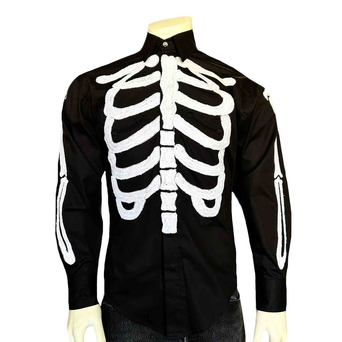 Men's Zombie Cowboy Embroidered Western Shirt - Rockmount