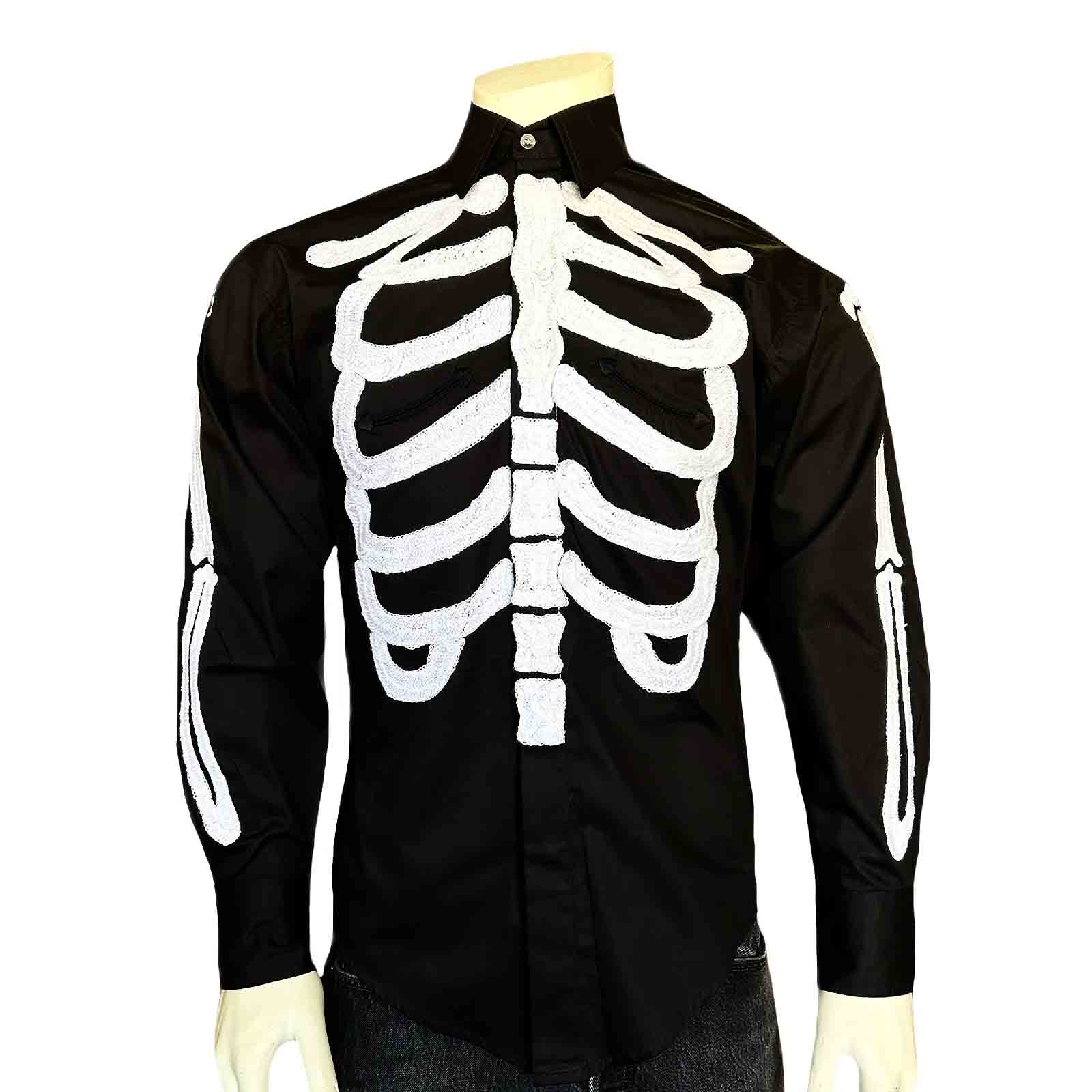 Men's Zombie Cowboy Embroidered Western Shirt - Rockmount