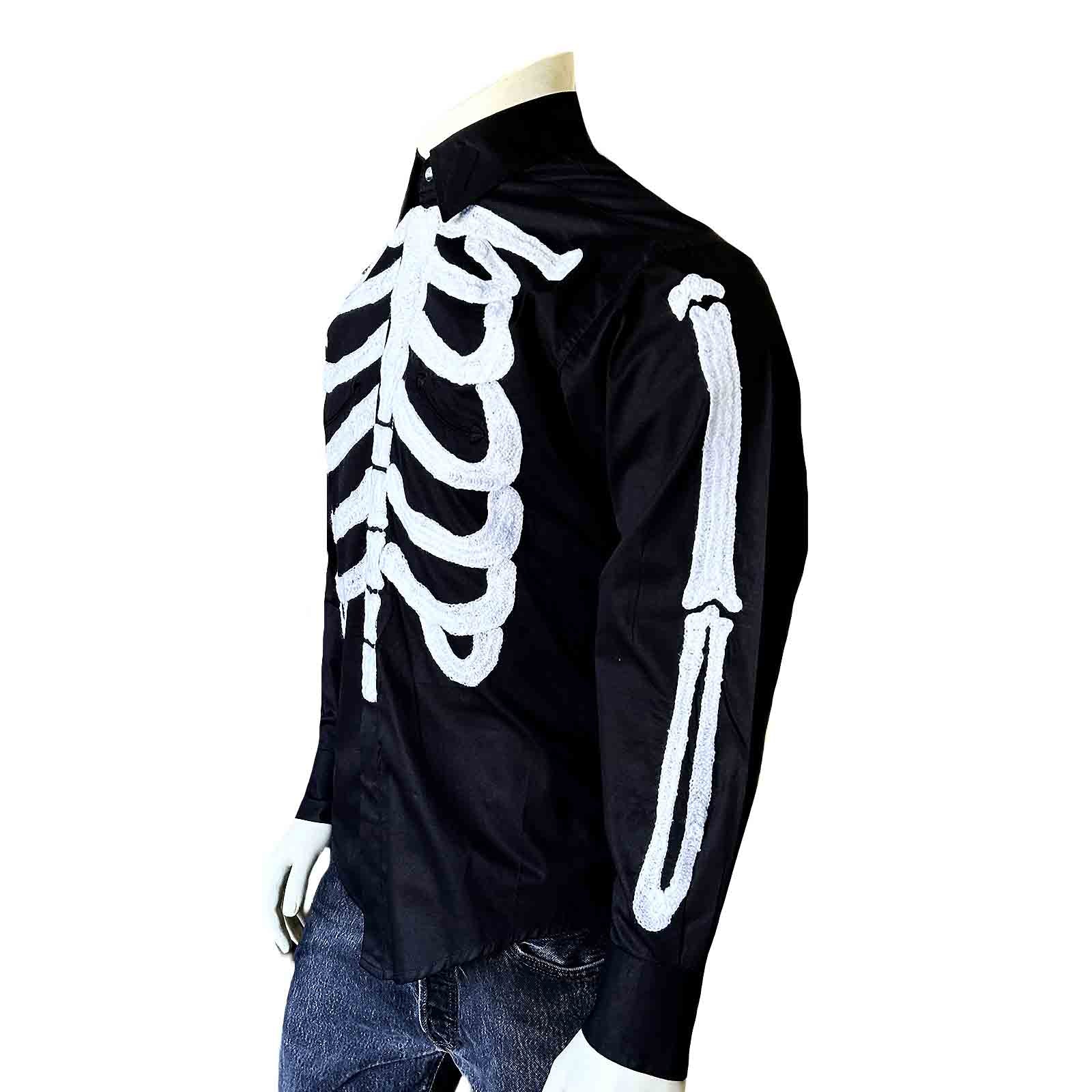 Men's Zombie Cowboy Embroidered Western Shirt - Rockmount