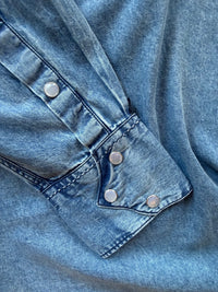 Men's Denim Classic Quarter Horse Western Shirt