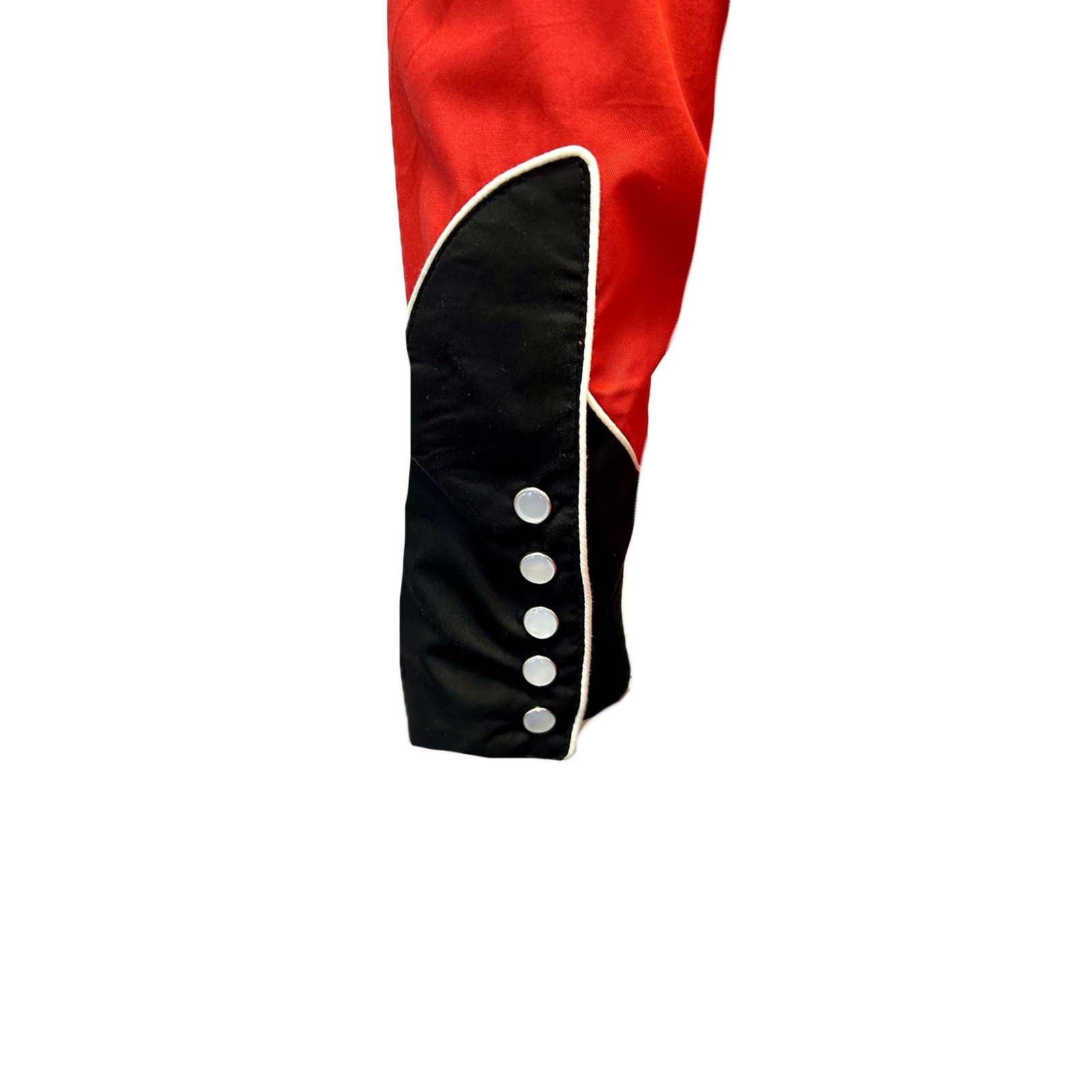 Men's Vintage 2-Tone Red Roses Embroidered Western Shirt - Rockmount