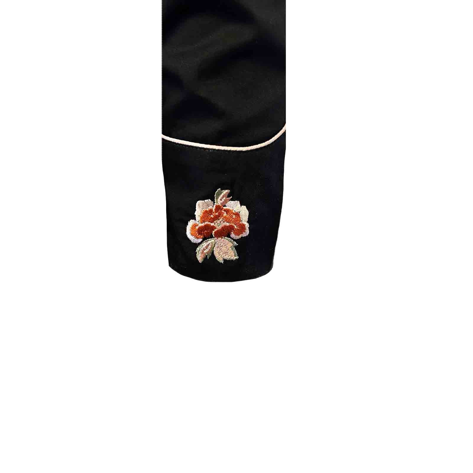 Men’s Black Sunrise Boot & Floral Embroidered Western Shirt - Rockmount