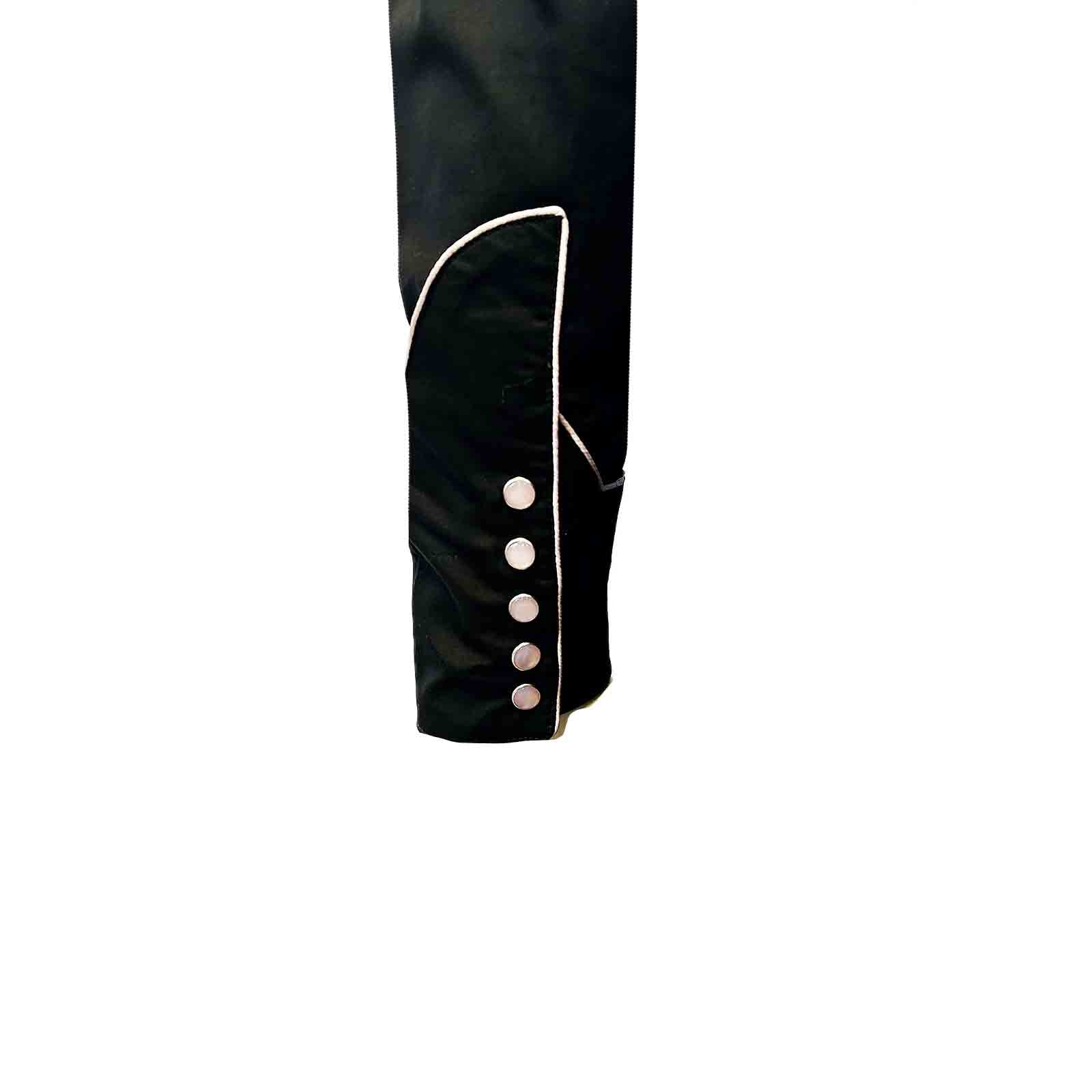 Men’s Black Sunrise Boot & Floral Embroidered Western Shirt - Rockmount