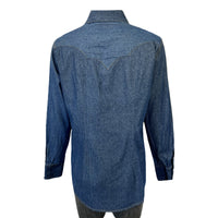 Women's Classic Stonewashed Denim Western Shirt - Rockmount