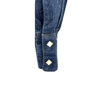 Women's Classic Stonewashed Denim Western Shirt - Rockmount