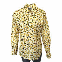 Women's Vintage Yellow Sunflower Print Western Shirt - Rockmount