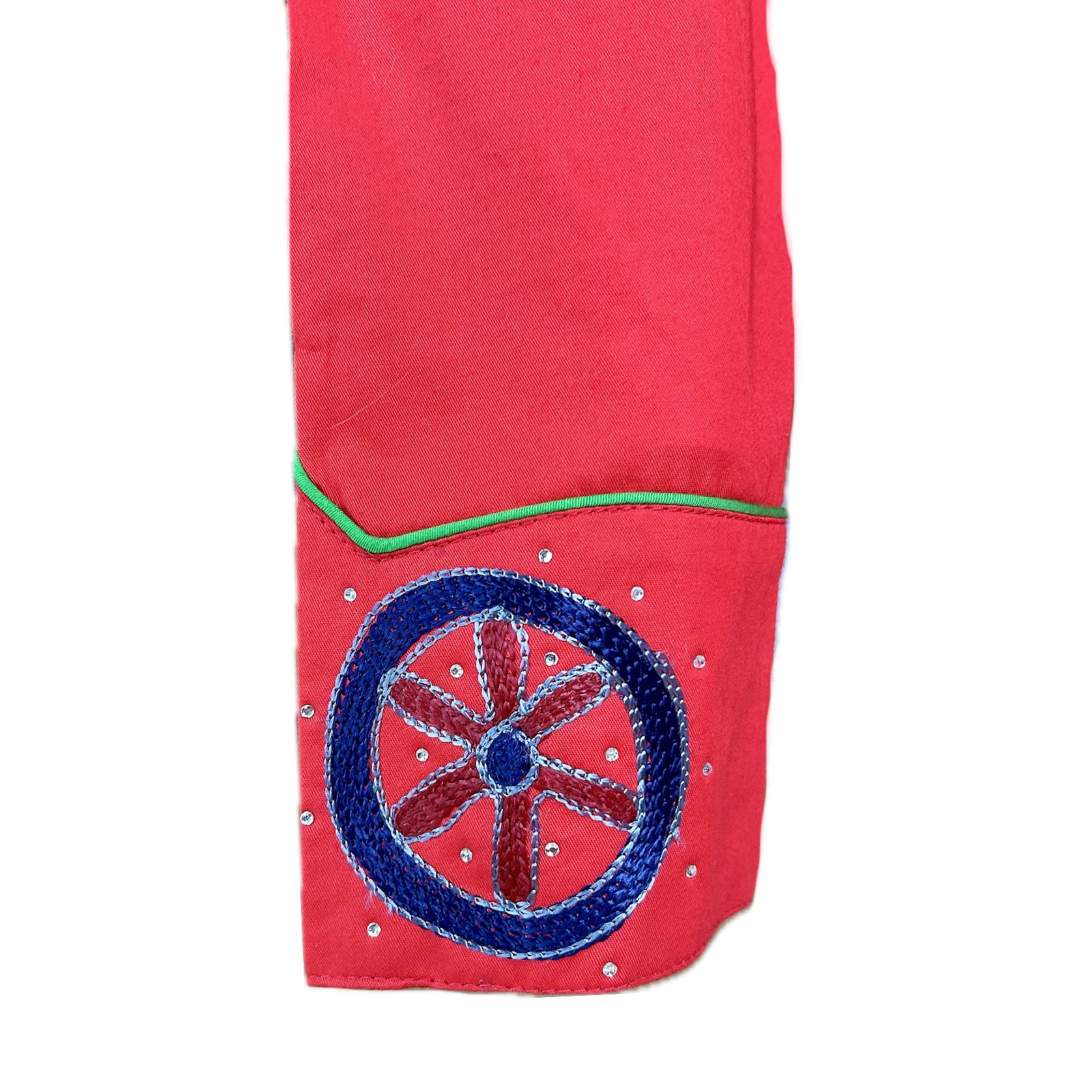 Women's Red Porter Wagoner Embroidered Western Shirt - Rockmount