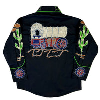 Kid's Embroidered Porter Wagoner Vintage Western Shirt - Rockmount