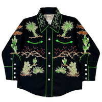Kid's Embroidered Porter Wagoner Vintage Western Shirt - Rockmount