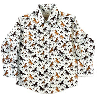 Kid's Horse Print Western Shirt - Rockmount