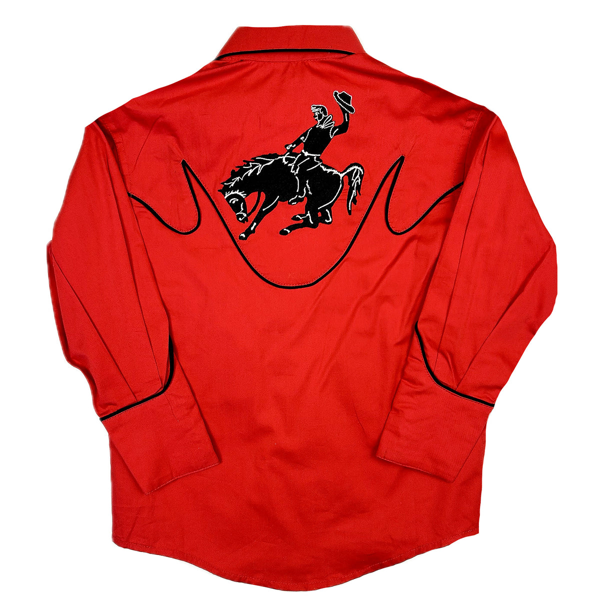 Kid's Vintage Red Bronc Embroidered Western Shirt - Rockmount