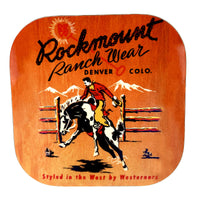 Rockmount Bronc Western Coaster - Rockmount