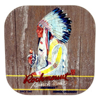 Vintage Indian Chief Western Coaster - Rockmount