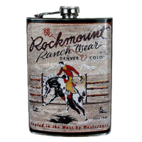 Rockmount Ranch Wear Bronc Western Flask - Rockmount