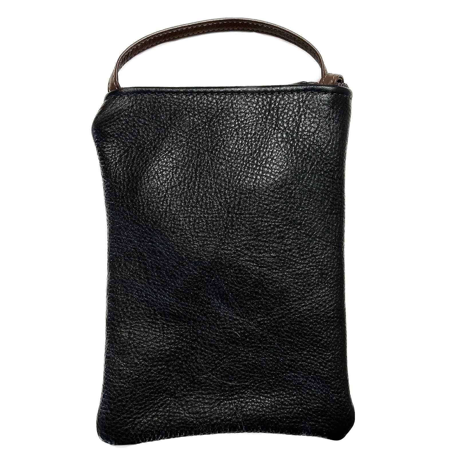 Rockmount Bronc Leather Western Purse with Black Back - Rockmount