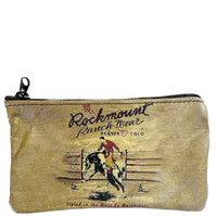 Rockmount Bronc Leather Western Cosmetic Purse - Rockmount