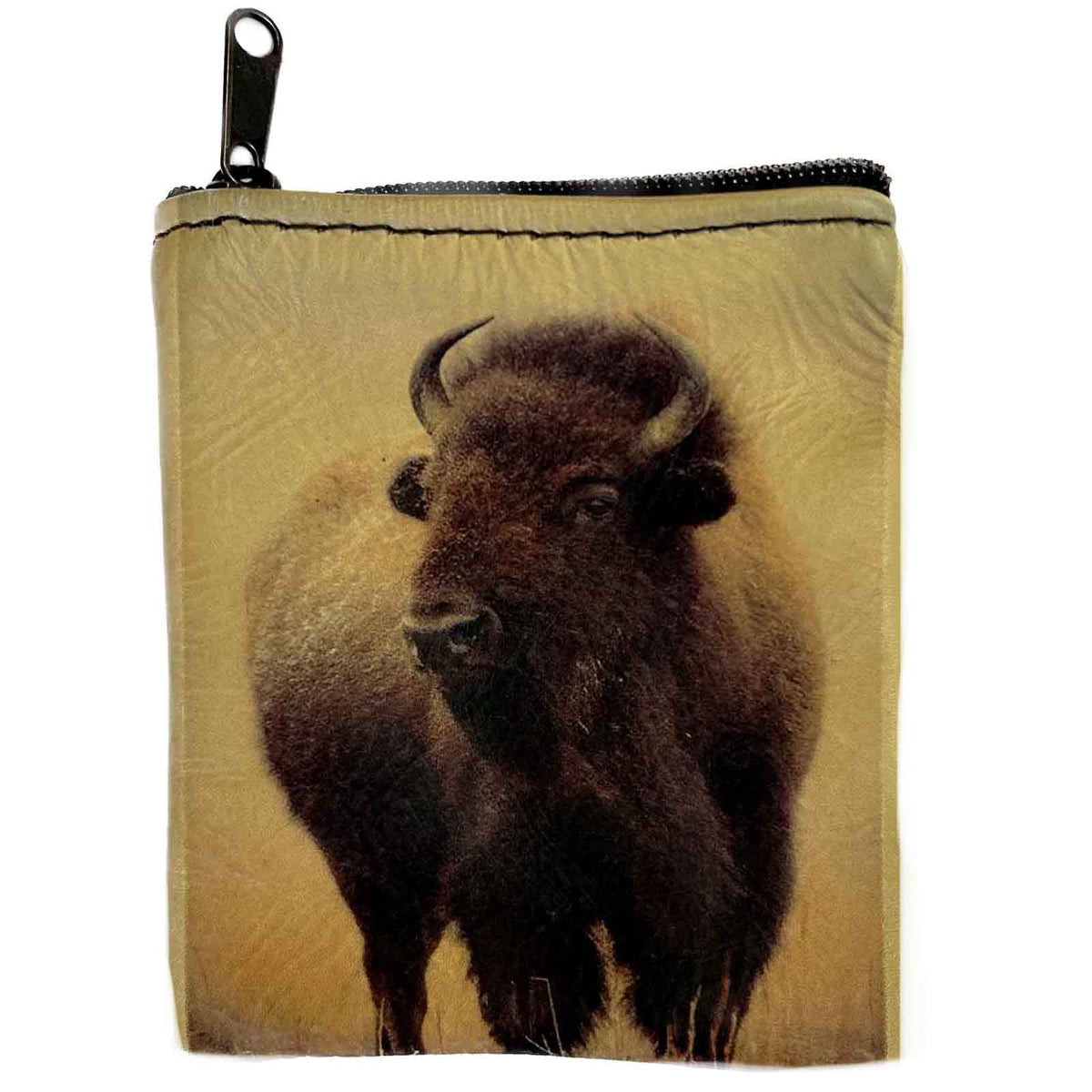 Leather Western Buffalo Coin Purse - Rockmount