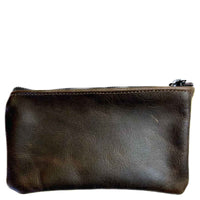 Vintage Indian Chief Leather Western Cosmetic Purse - Rockmount