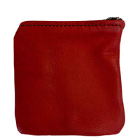 Rockmount Bronc Leather Western Coin Purse with Red Back - Rockmount