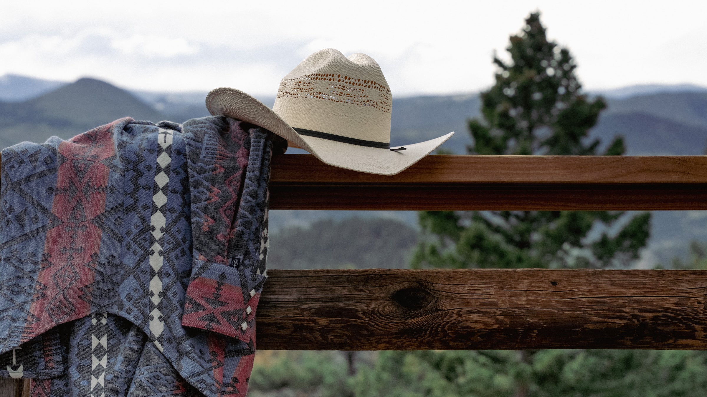 Bangora Vented Straw Cowboy Hat