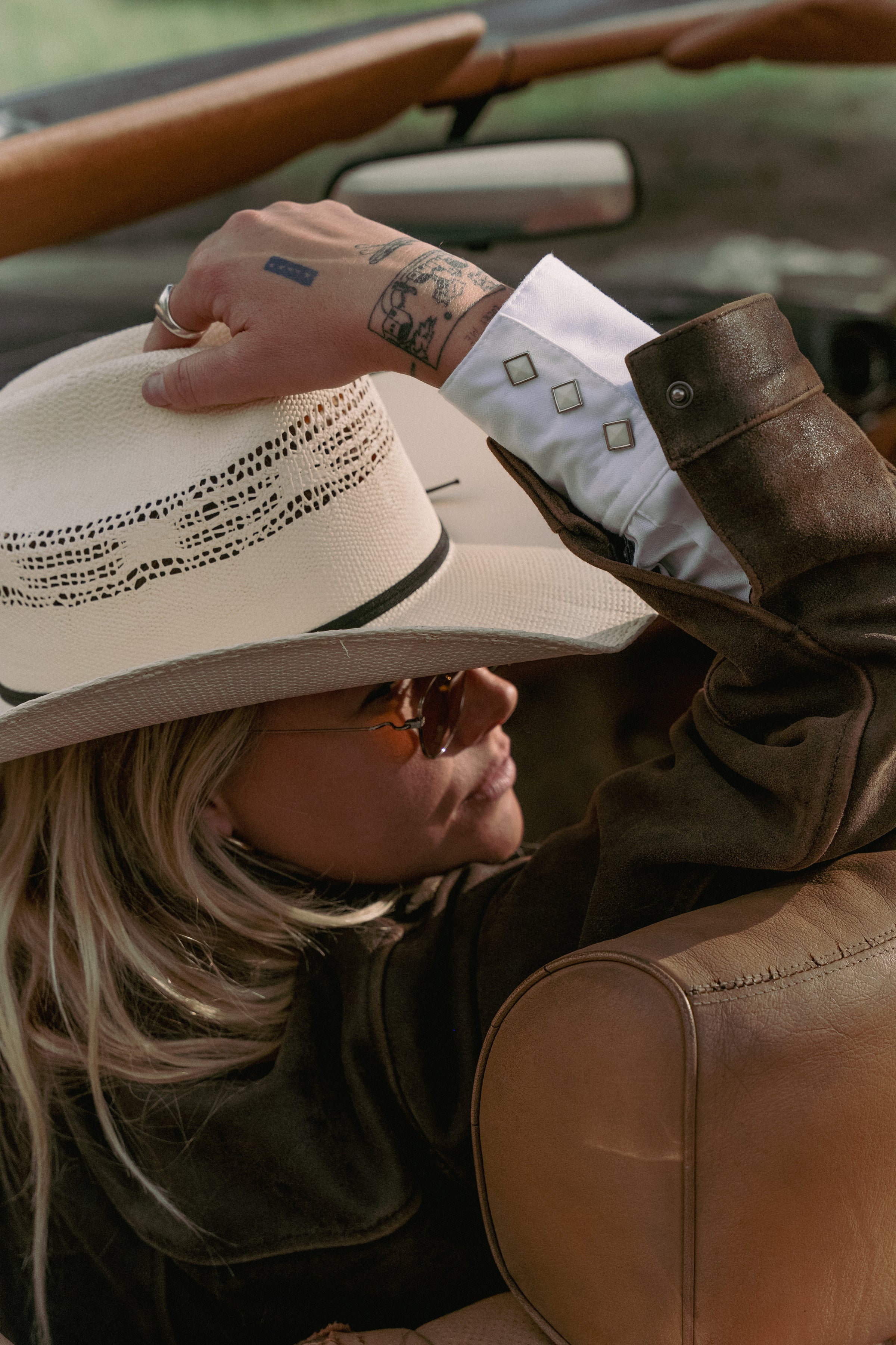 Bangora Vented Straw Cowboy Hat