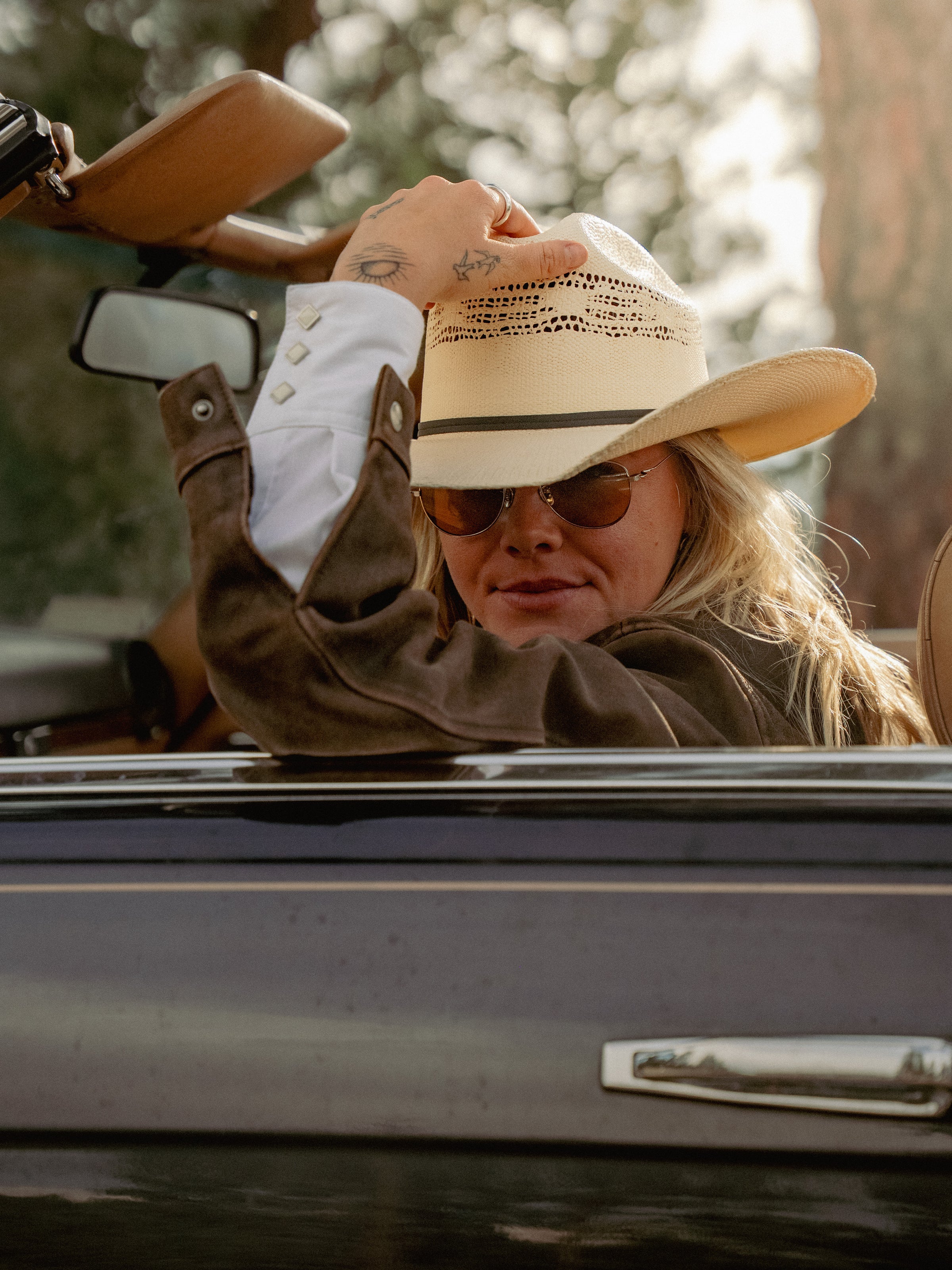 Bangora Vented Straw Cowboy Hat