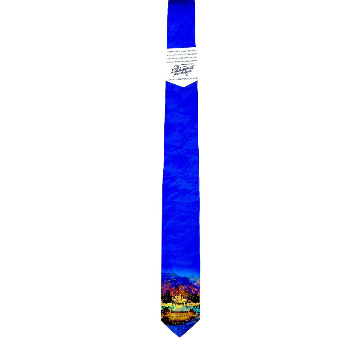 Limited-Edition the Broadmoor Silk Tie by Maxfield Parrish - Rockmount