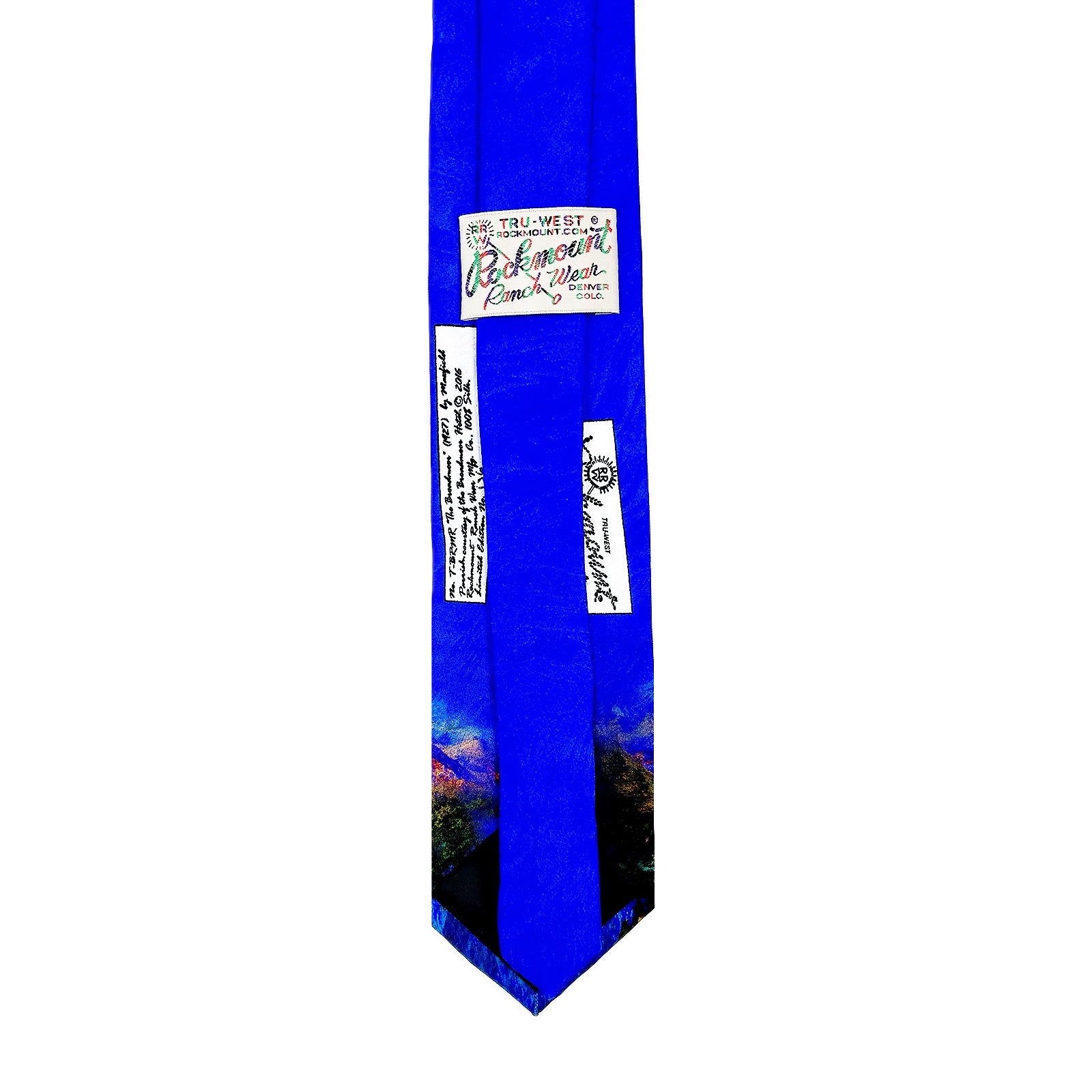 Limited-Edition the Broadmoor Silk Tie by Maxfield Parrish - Rockmount