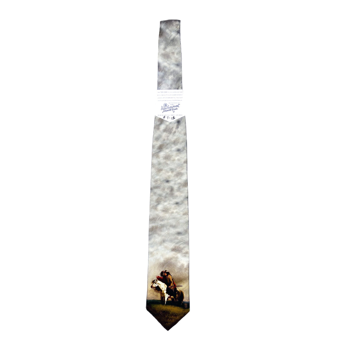 Limited-Edition the Lost Greenhorn Silk Tie by Alfred Jacob Miller - Rockmount