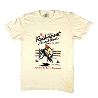 Men's Cream Rockmount Bronc 100% Cotton Western T-Shirt - Rockmount