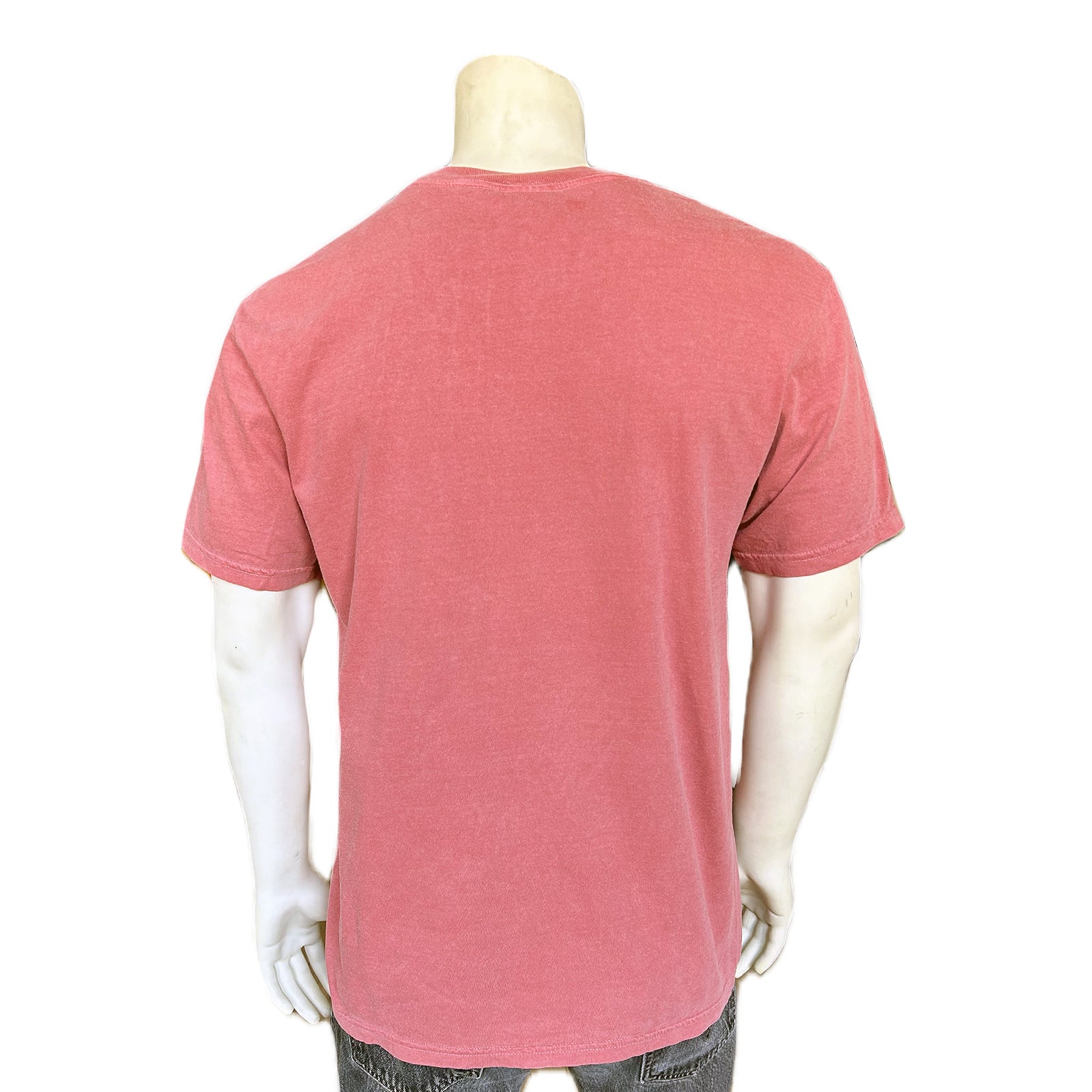 Men's Rockmount Bronc 100% Cotton Red Western T-Shirt - Rockmount