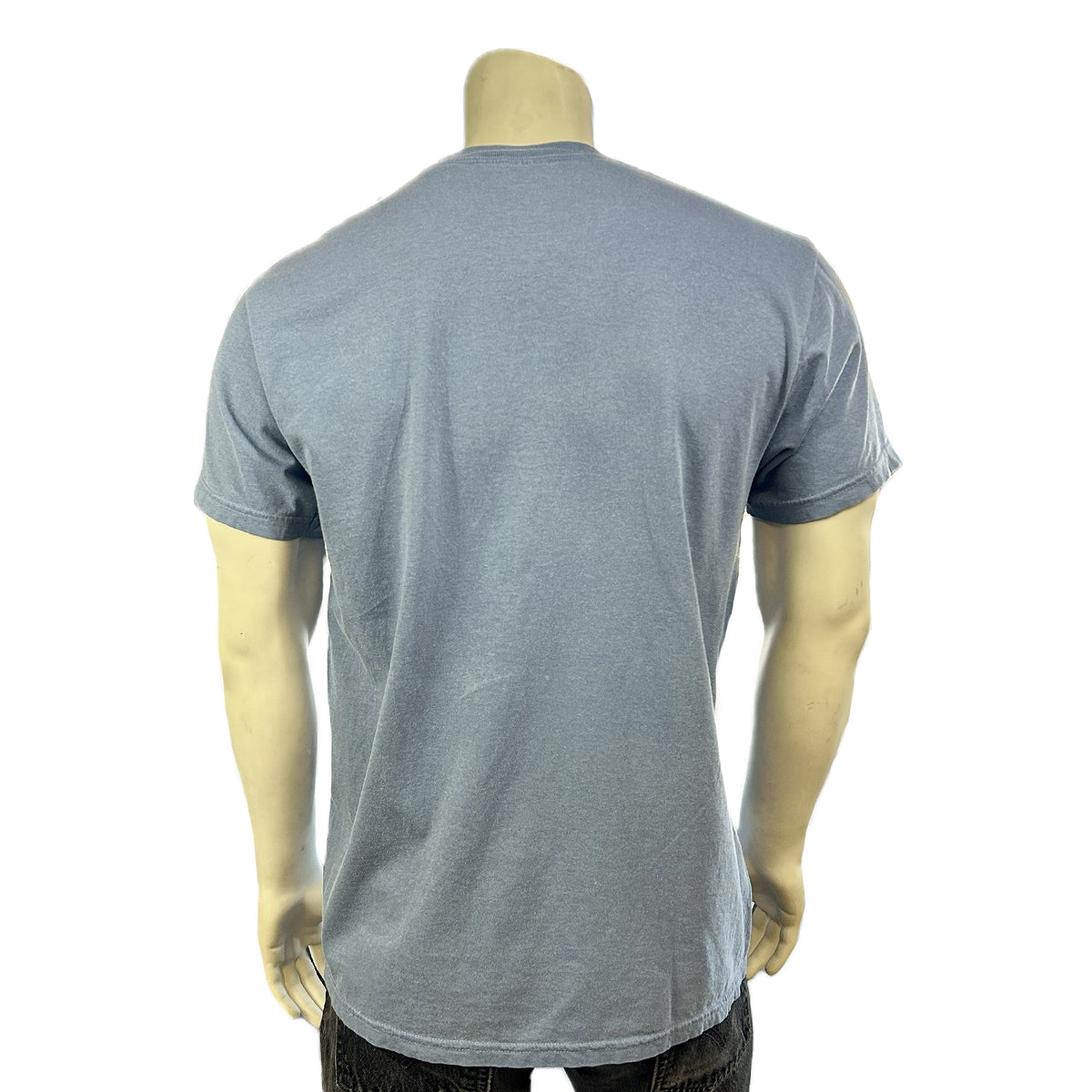 Men's Denim  Rockmount Bronc 100% Cotton Western T-Shirt - Rockmount